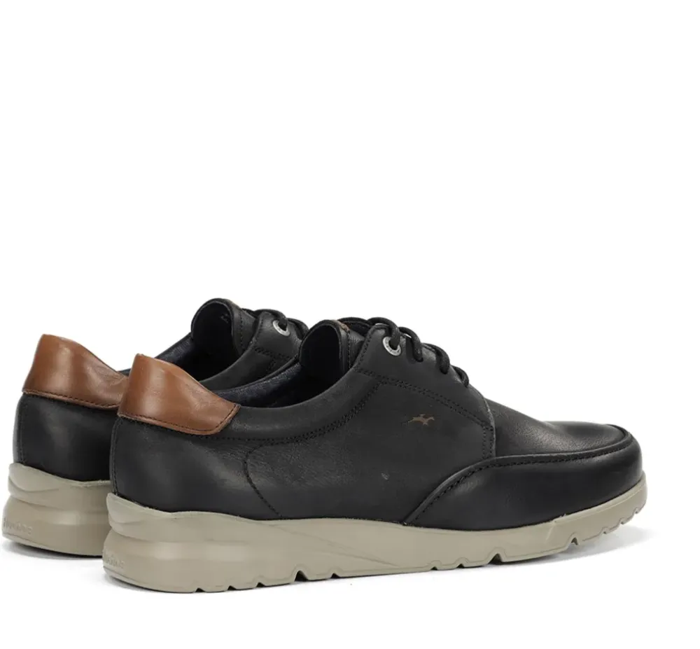 Fluchos Light|Calzado Casual>DARYL F1460 Zapato Negro
