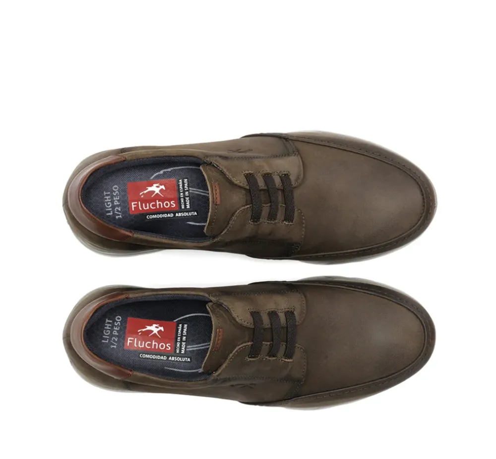 Fluchos Light|Calzado Casual>DARYL F1459 Zapato Verde