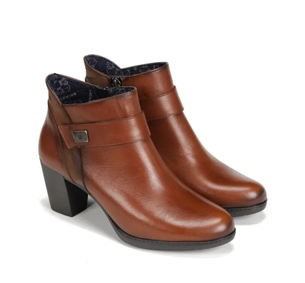 Fluchos Dorking By Fluchos|Zapatos Mujer Vestir>EVELYN D9111 Botín Marrón