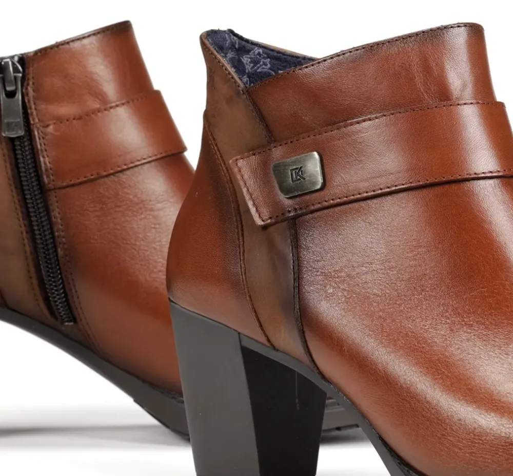 Fluchos Dorking By Fluchos|Zapatos Mujer Vestir>EVELYN D9111 Botín Marrón