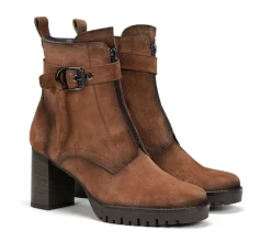 Fluchos Mujer>EVIE D9163 Botín Marrón