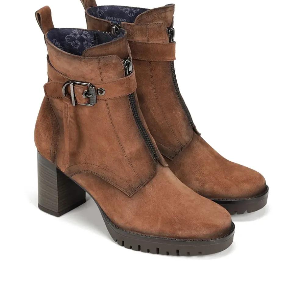 Fluchos Mujer>EVIE D9163 Botín Marrón