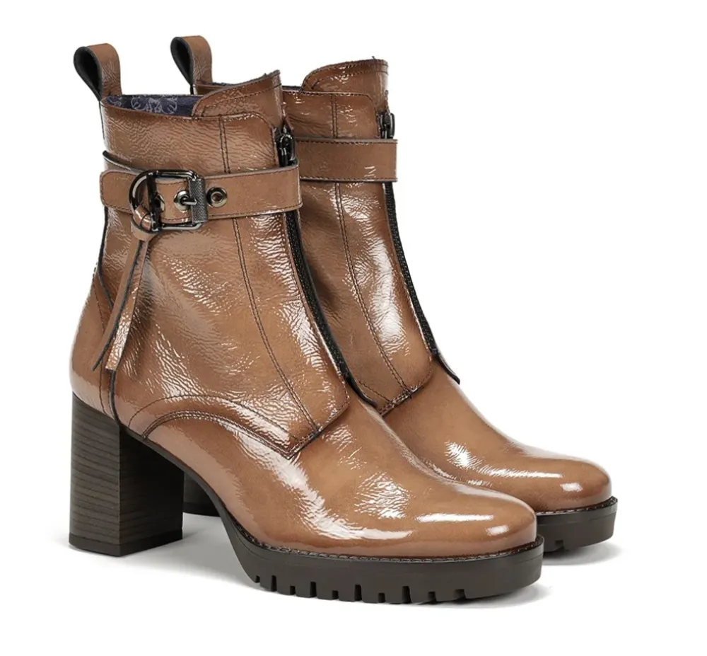 Fluchos Dorking By Fluchos|Calzado Casual>EVIE D9163 Botín Taupe
