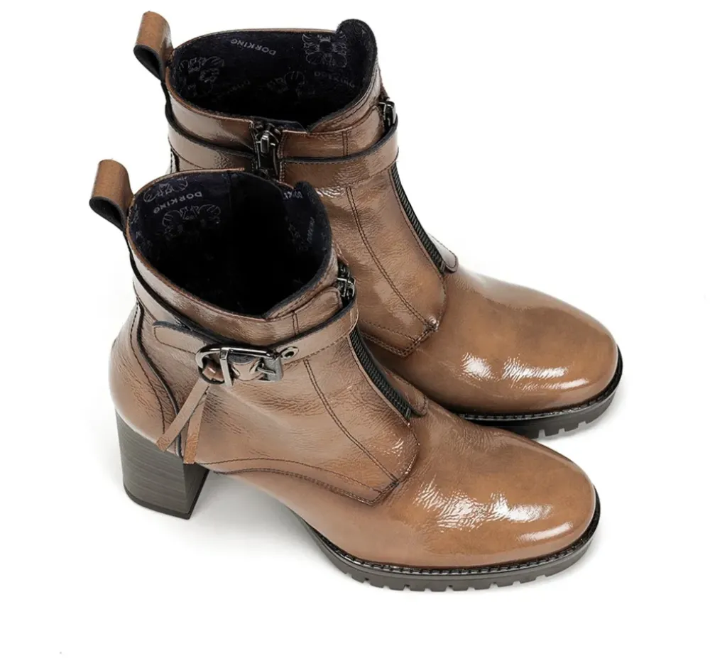 Fluchos Dorking By Fluchos|Calzado Casual>EVIE D9163 Botín Taupe