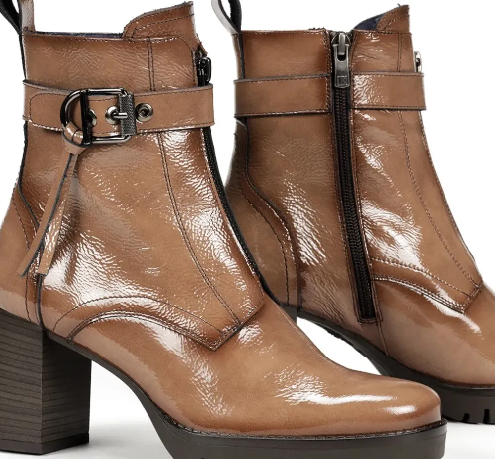 Fluchos Dorking By Fluchos|Calzado Casual>EVIE D9163 Botín Taupe