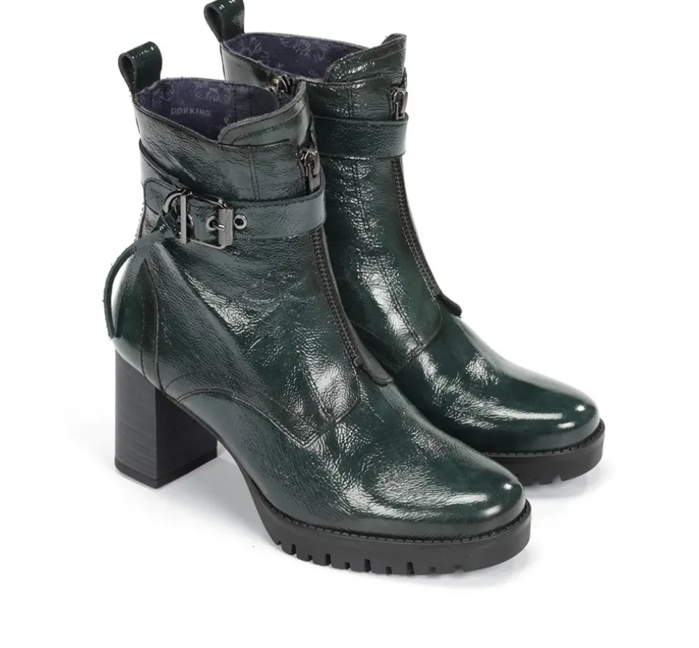Fluchos Dorking By Fluchos|Calzado Casual>EVIE D9163 Botín Verde