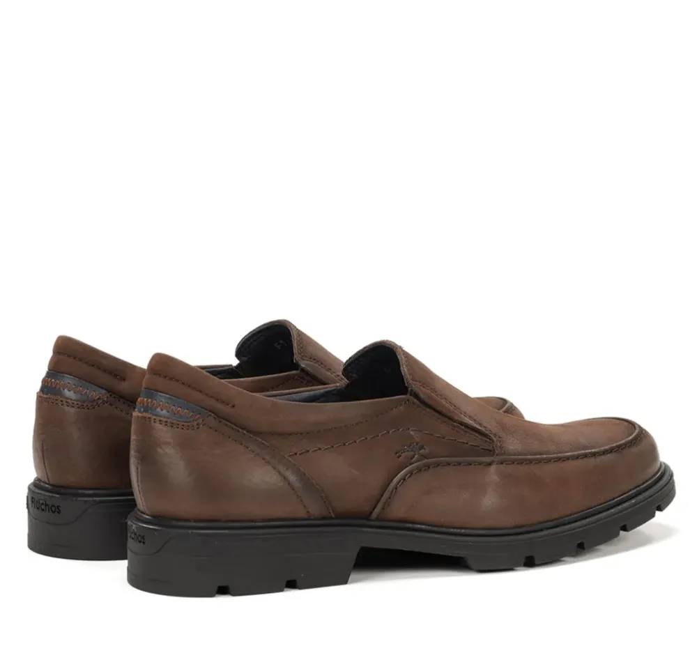 Fluchos Impulse|Calzado Vestir>FREDY F1606 Slip On Marrón