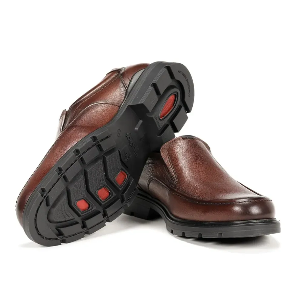 Fluchos Impulse|Calzado Vestir>FREDY F1606 SlipOn Marrón