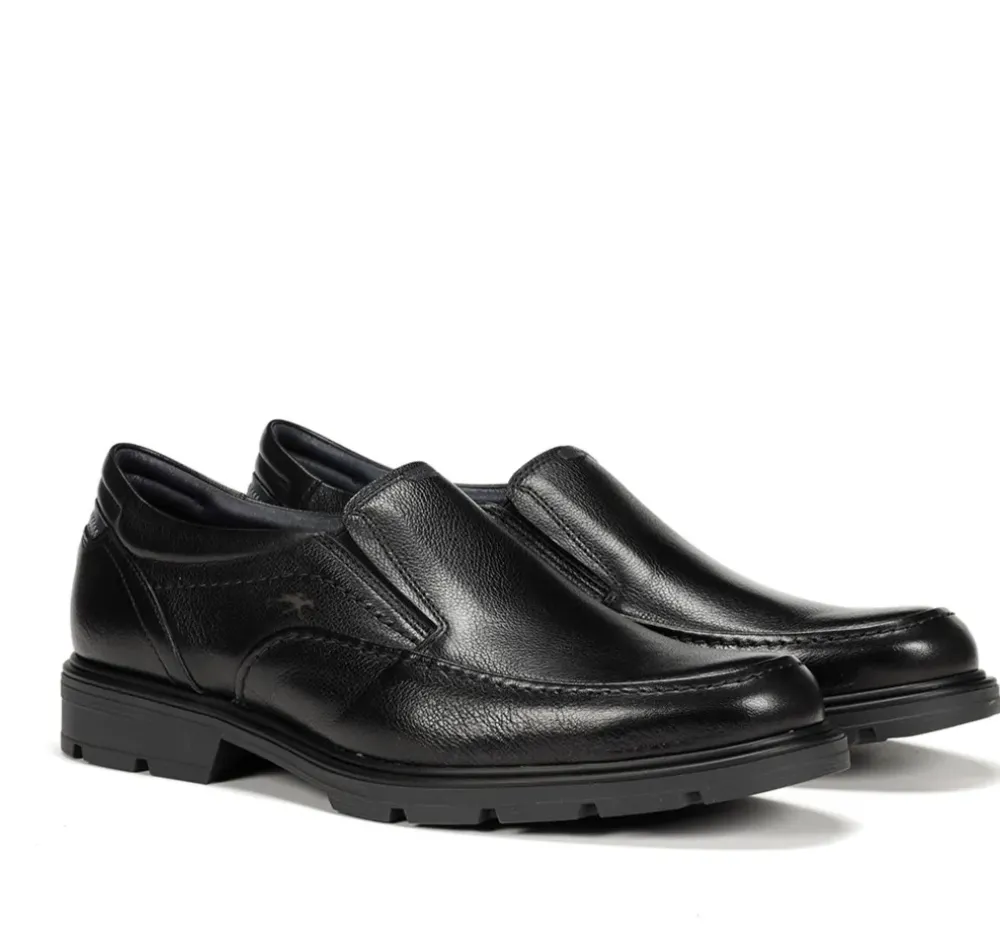 Fluchos Impulse|Calzado Vestir>FREDY F1606 SlipOn Negro