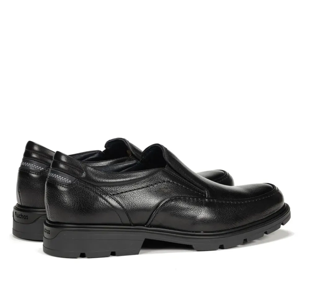 Fluchos Impulse|Calzado Vestir>FREDY F1606 SlipOn Negro