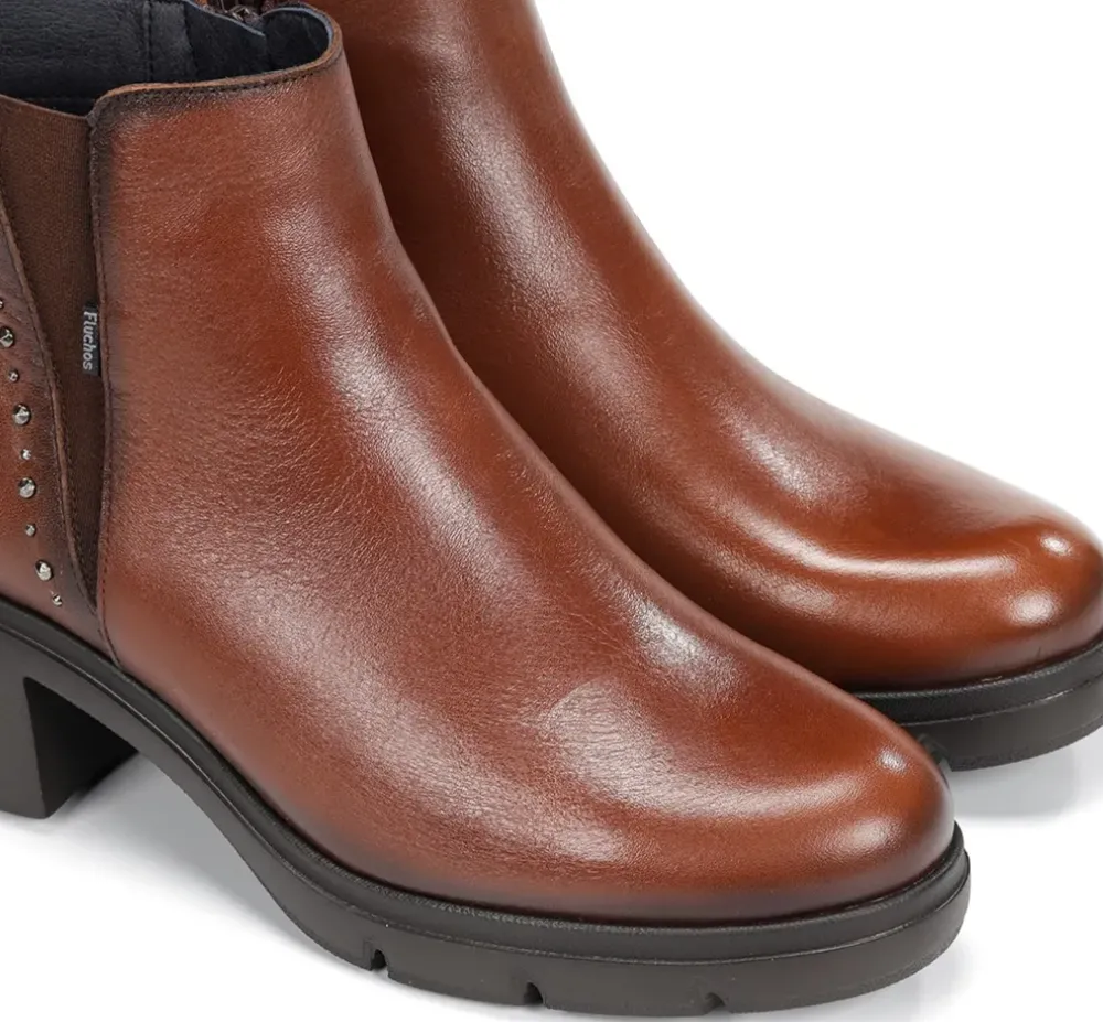 Fluchos Light|Fluchos Femme>FUGAZ F2109 Botín Marrón