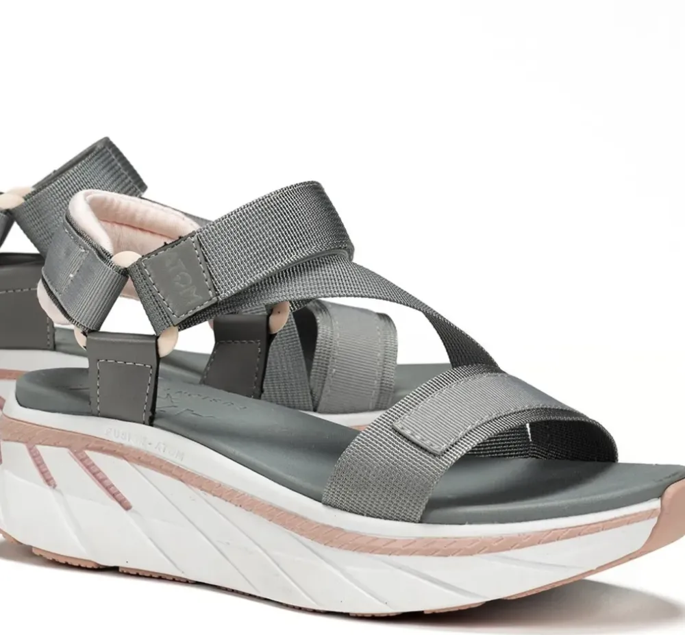 Fluchos Mujer>FUSION AT104 Sandalia Gris