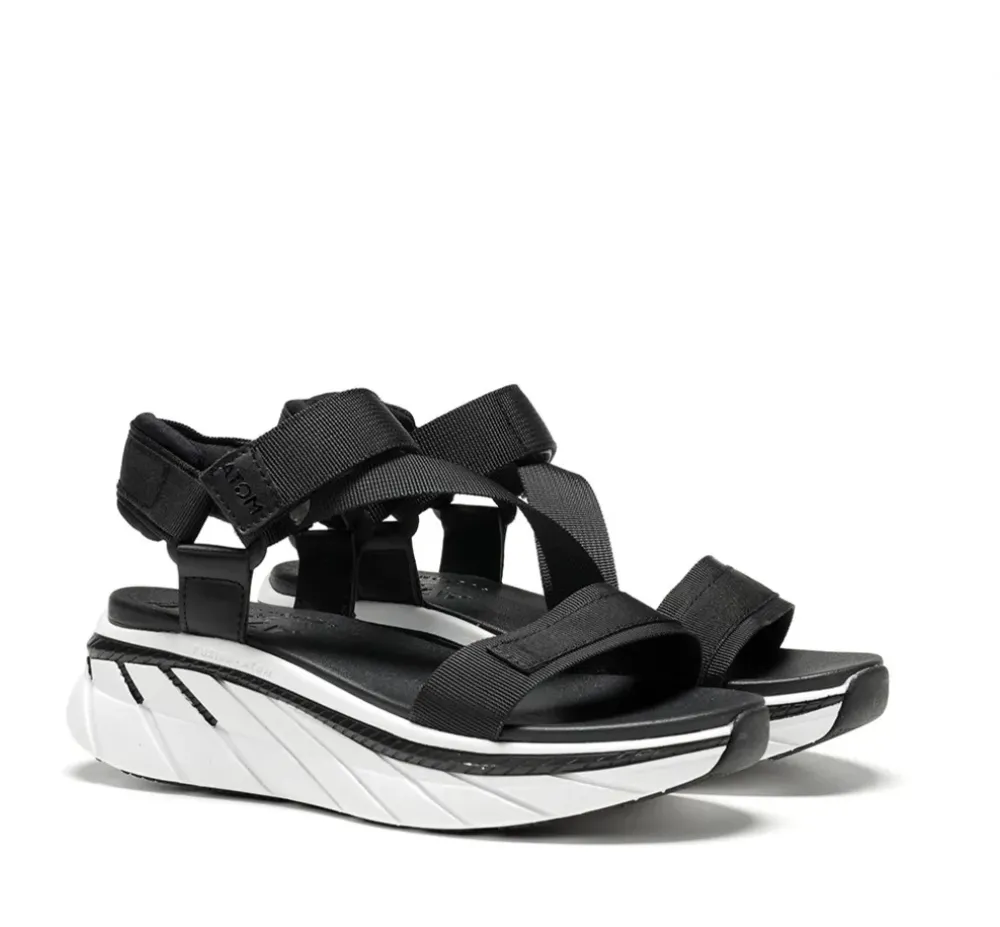 Fluchos Mujer>FUSION AT104 Sandalia Negra