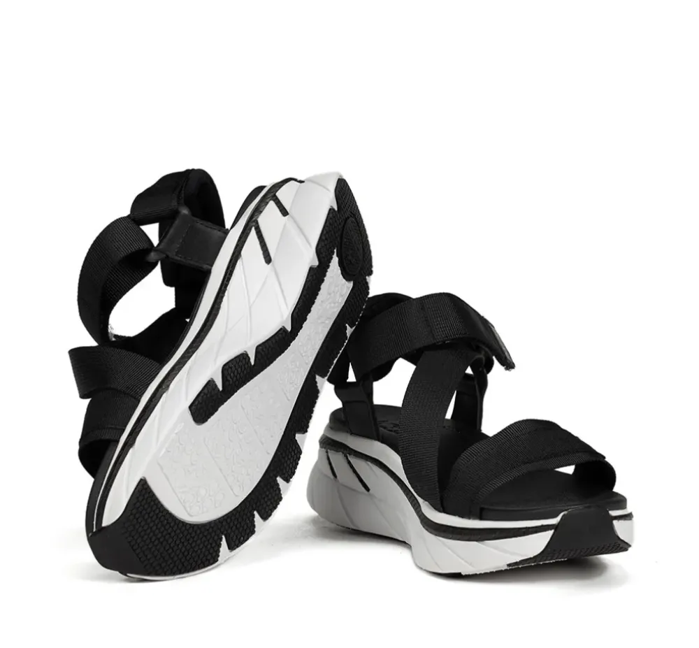Fluchos Mujer>FUSION AT104 Sandalia Negra