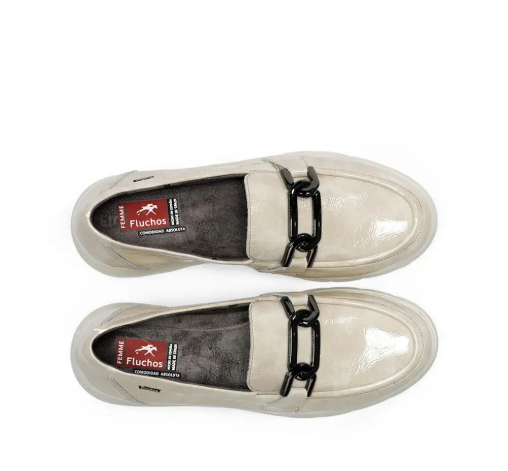 Fluchos Light|Fluchos Femme>GLADIS F1794 Mocasín Gris