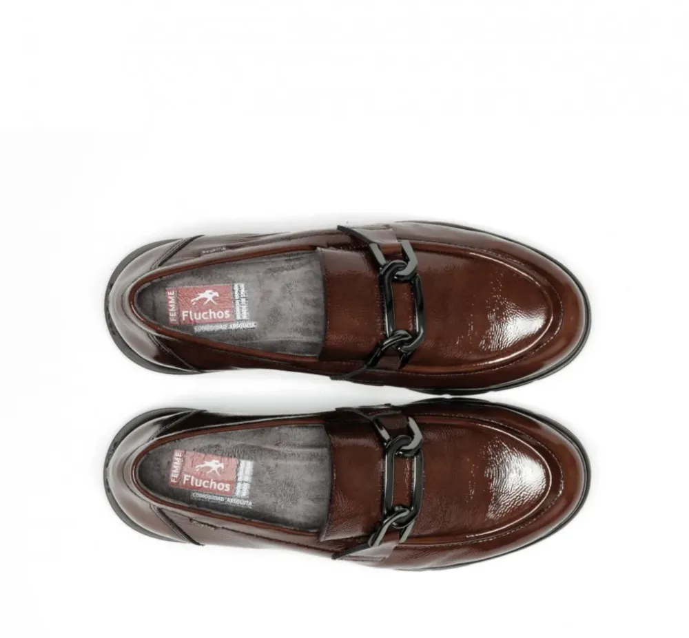Fluchos Light|Fluchos Femme>GLADIS F1794 Mocasín Marrón