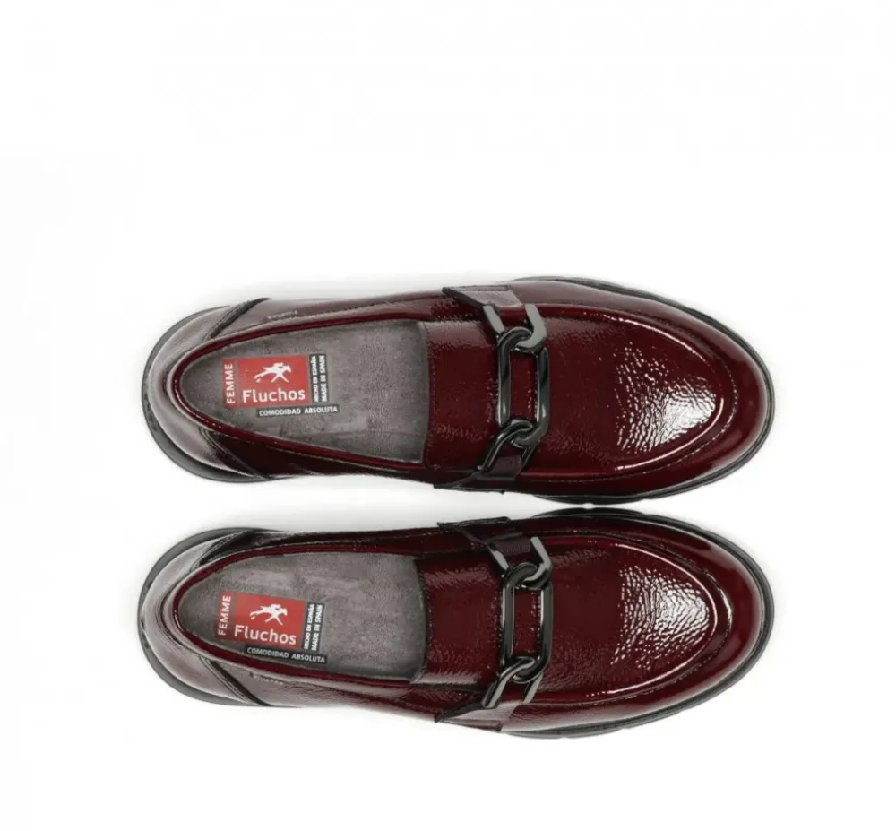 Fluchos Light|Fluchos Femme>GLADIS F1794 Mocasín Rojo