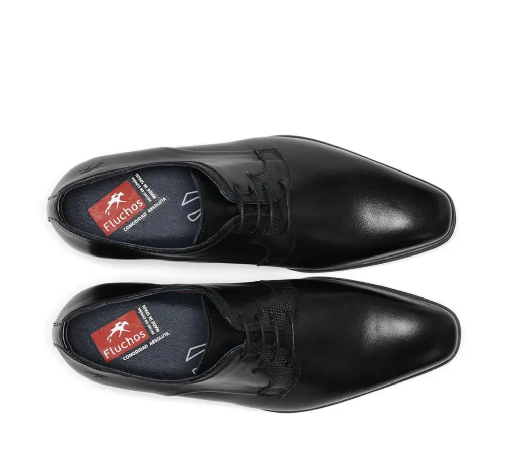 Fluchos Hombre>GOLEM 9952 Zapato Negro
