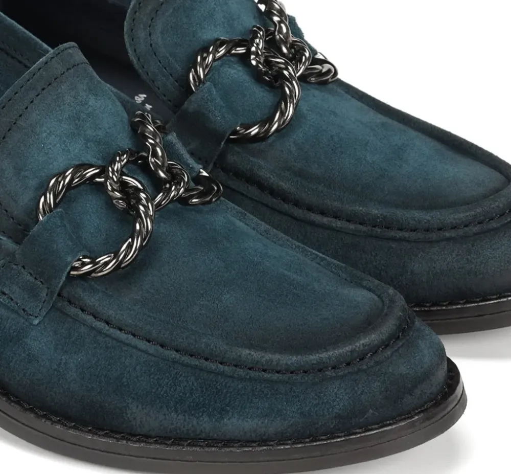 Fluchos Dorking By Fluchos|Calzado Casual>HARVARD D9117 Mocasín Azul