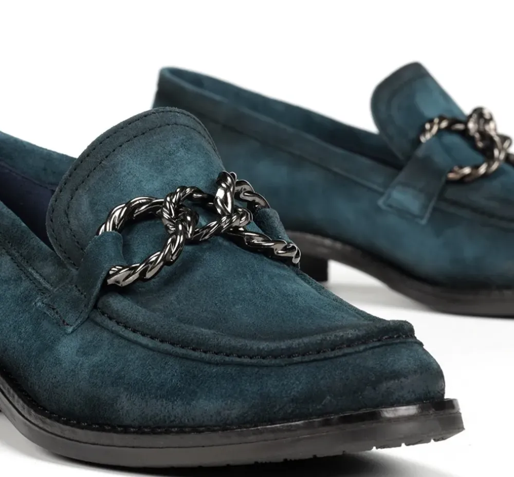 Fluchos Dorking By Fluchos|Calzado Casual>HARVARD D9117 Mocasín Azul