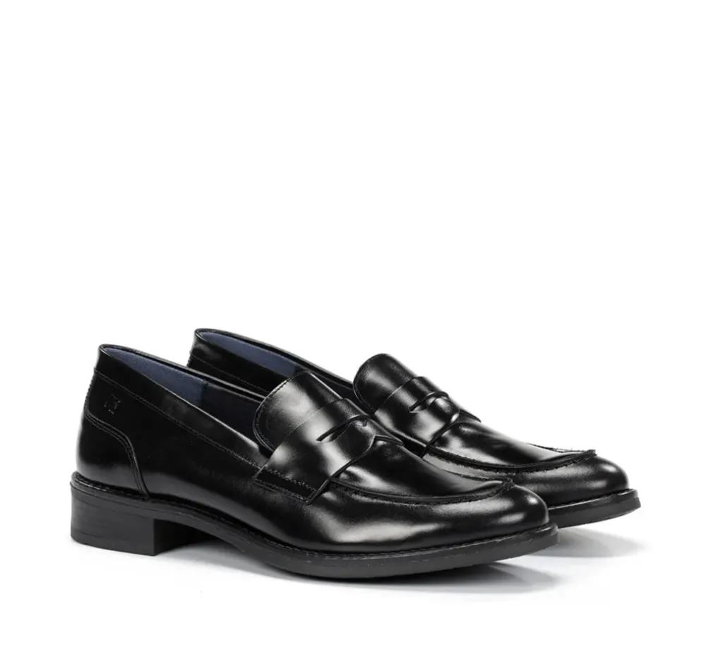 Fluchos Dorking By Fluchos|Calzado Casual>HARVARD D8710 Mocasín Negro