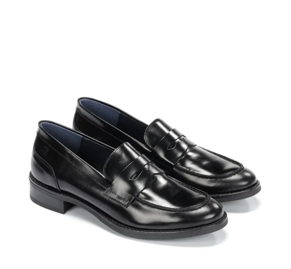 Fluchos Dorking By Fluchos|Calzado Casual>HARVARD D8710 Mocasín Negro