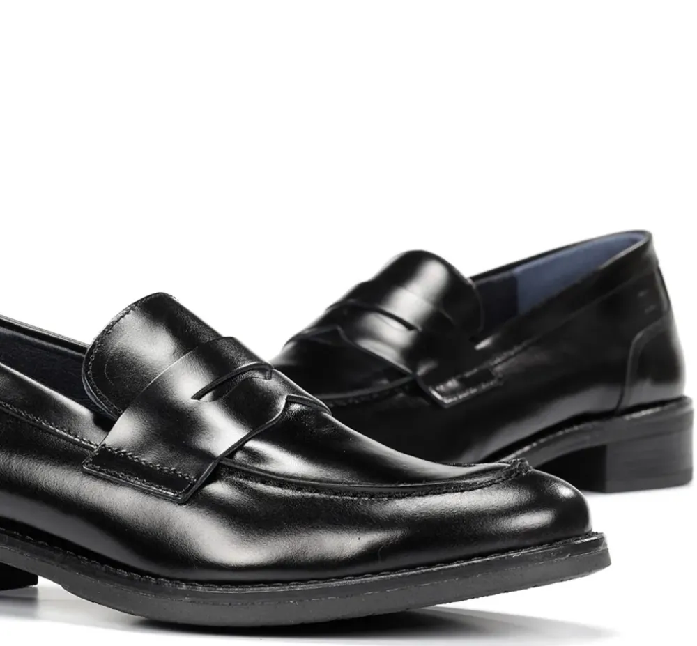 Fluchos Dorking By Fluchos|Calzado Casual>HARVARD D8710 Mocasín Negro