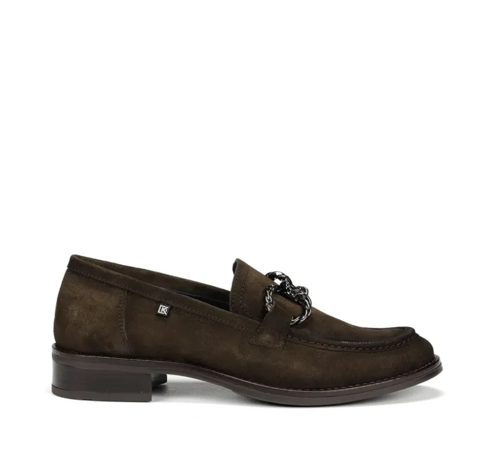 Fluchos Mujer>HARVARD D9117 Mocasín Verde
