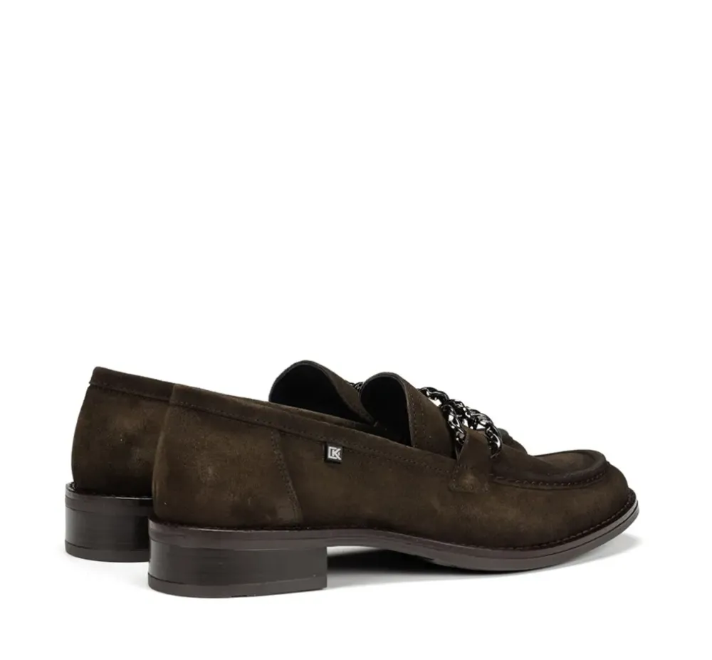 Fluchos Mujer>HARVARD D9117 Mocasín Verde
