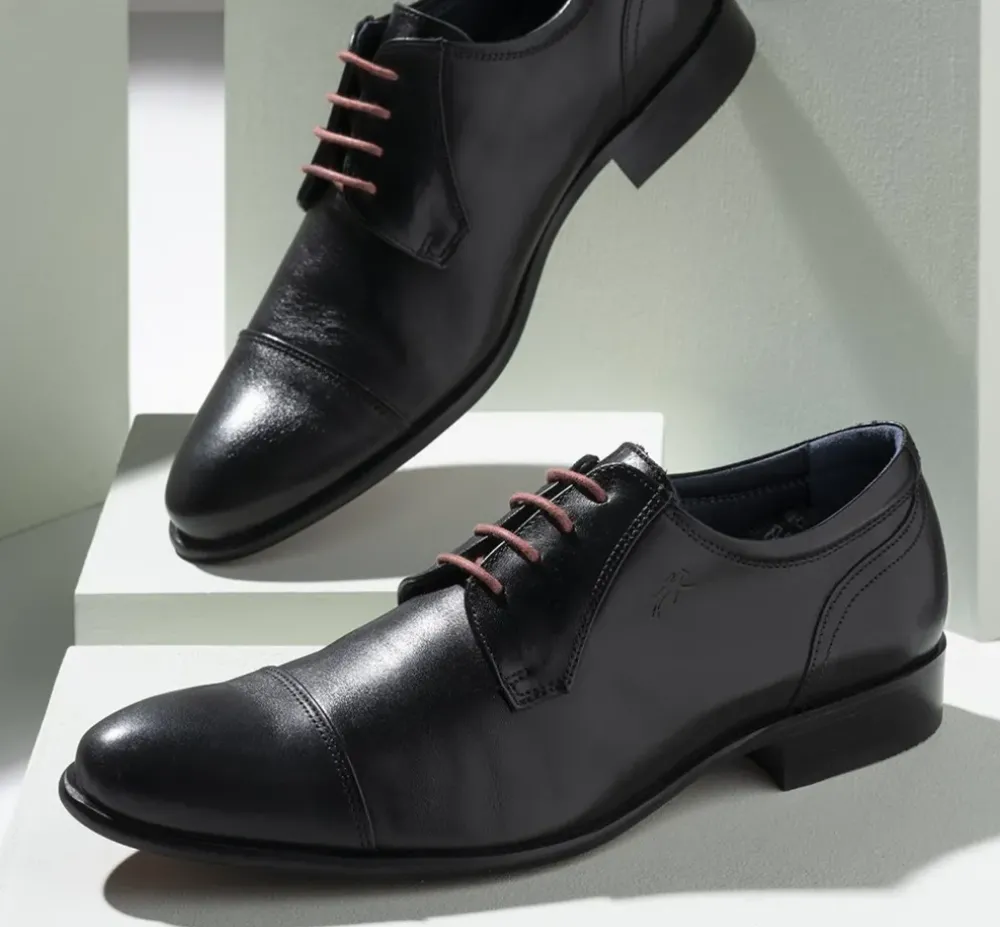Fluchos Calzado Vestir|Zapatos>HERACLES 8412 Zapato Negro