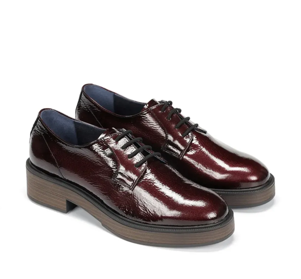 Fluchos Dorking By Fluchos|Calzado Casual>IDALY D9387 Zapato Burdeos