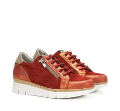 Fluchos Mujer>INDIA D9300 Deportivo Rojo