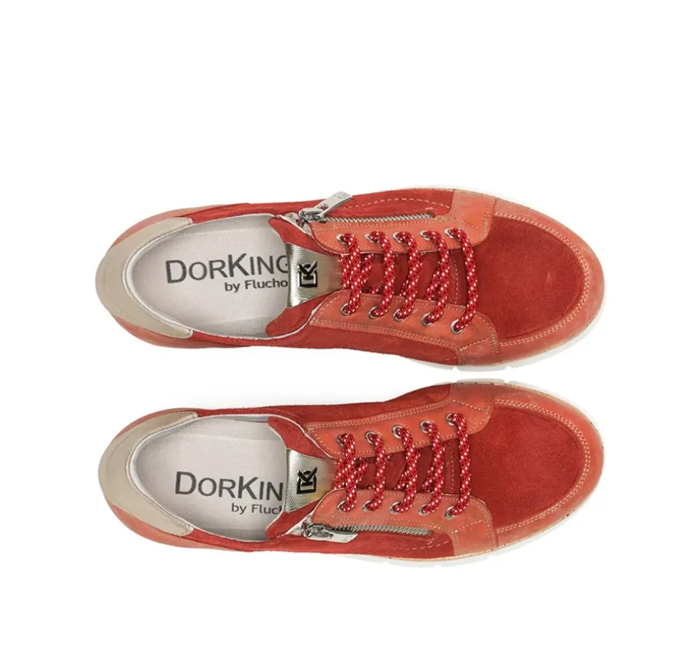 Fluchos Mujer>INDIA D9300 Deportivo Rojo