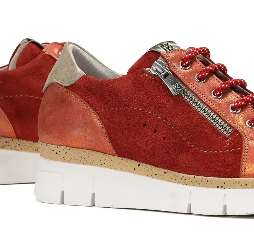 Fluchos Mujer>INDIA D9300 Deportivo Rojo