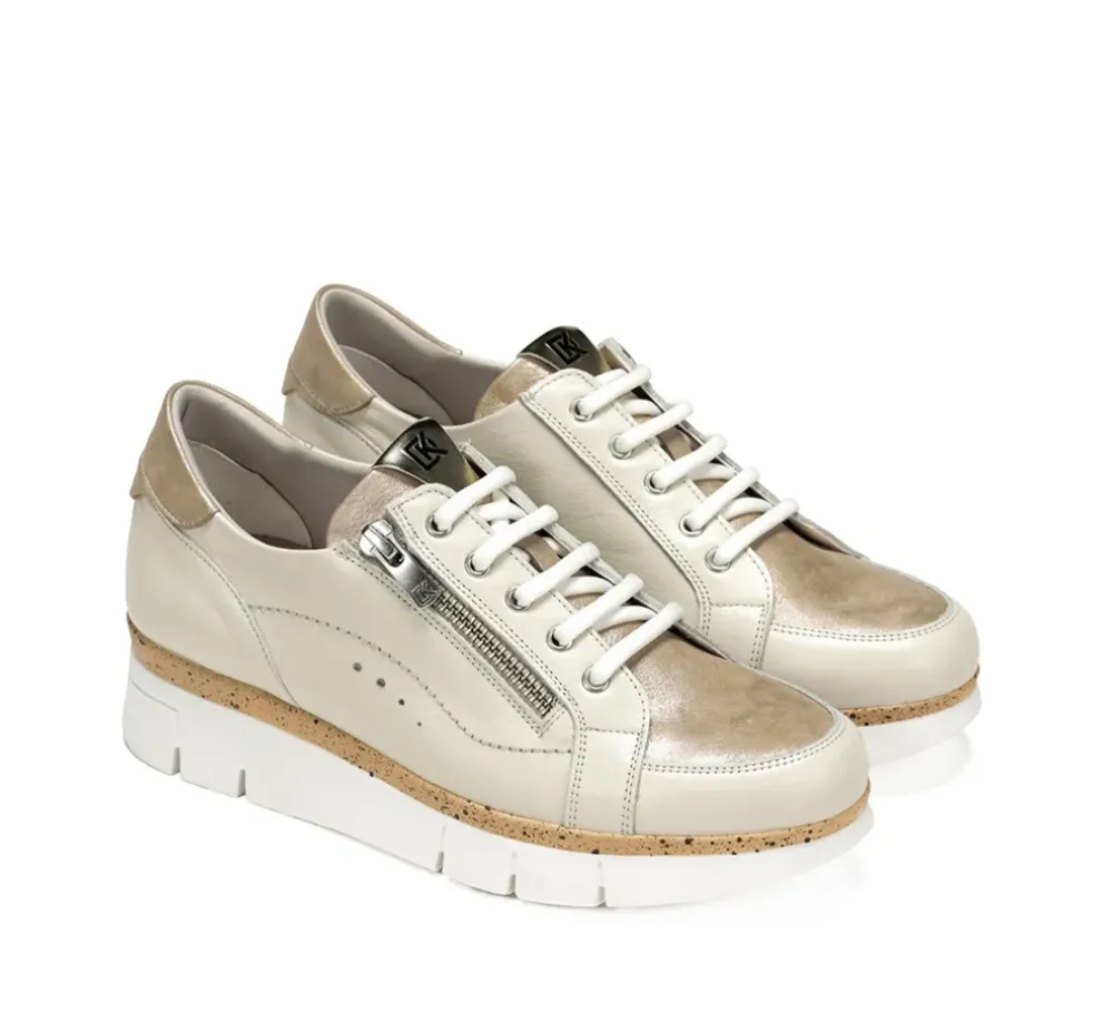 Fluchos Mujer>INDIA D9301 Deportivo Taupe