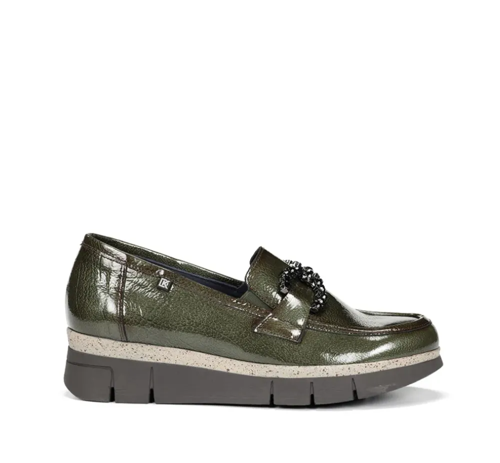 Fluchos Dorking By Fluchos|Calzado Casual>INDIA D9325 Mocasín Verde