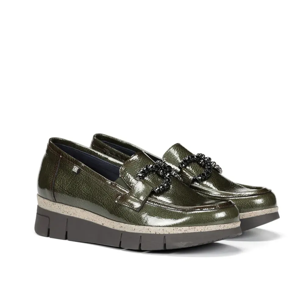 Fluchos Dorking By Fluchos|Calzado Casual>INDIA D9325 Mocasín Verde