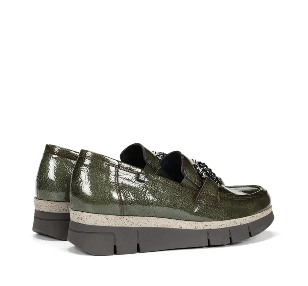 Fluchos Dorking By Fluchos|Calzado Casual>INDIA D9325 Mocasín Verde