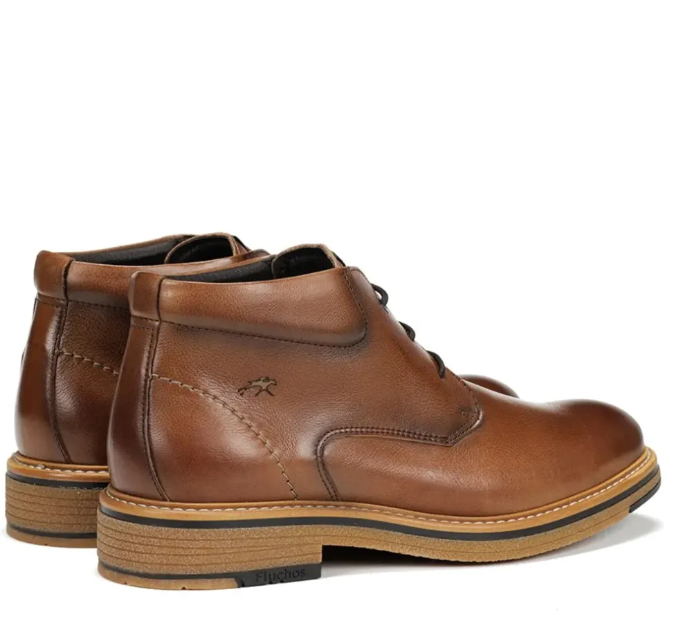 Fluchos Calzado Casual|Botines>KASPER F1816 Botín Marrón