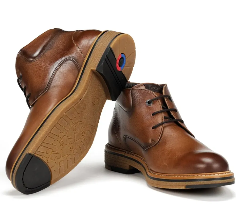 Fluchos Calzado Casual|Botines>KASPER F1816 Botín Marrón