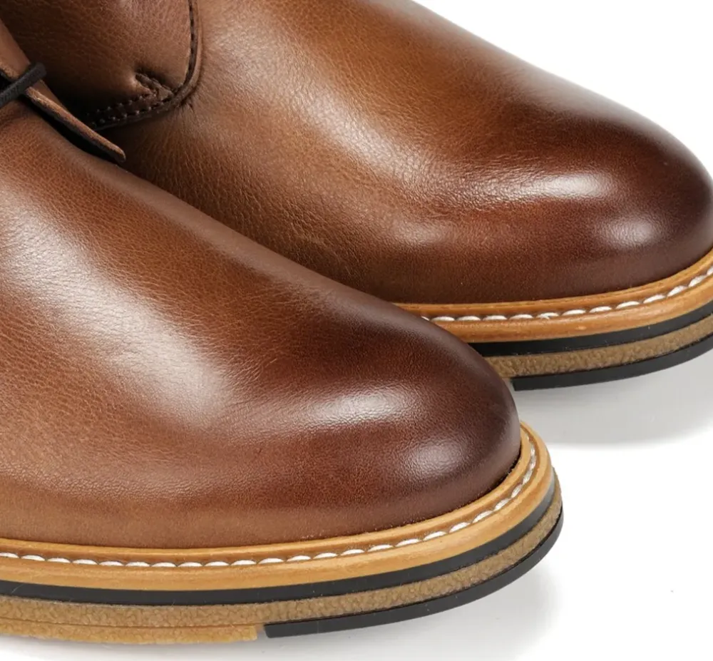 Fluchos Calzado Casual|Botines>KASPER F1816 Botín Marrón