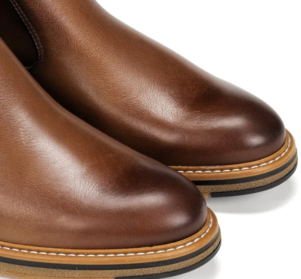 Fluchos Calzado Casual|Botines>KASPER F1817 Botín Marrón