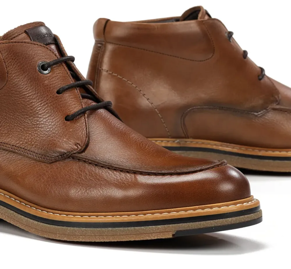 Fluchos Calzado Casual|Botines>KASPER F1820 Botín Marrón
