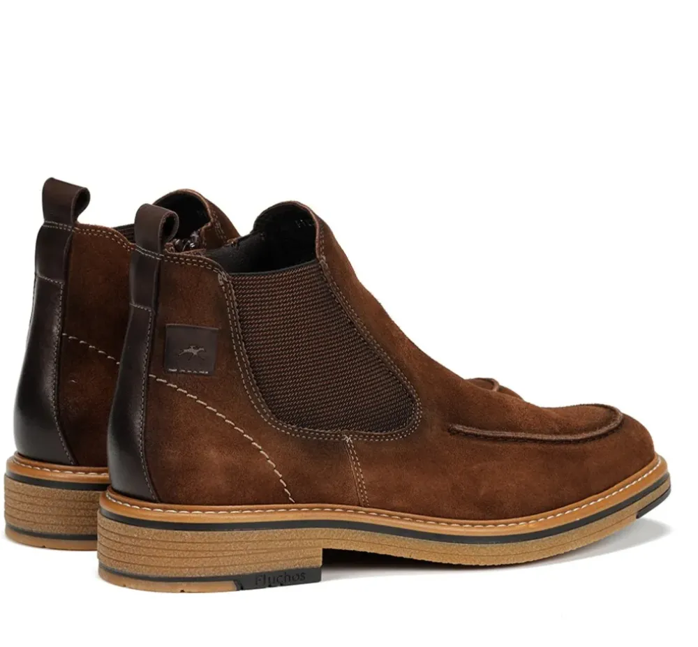 Fluchos Calzado Casual|Botines>KASPER F1821 Botín Marrón