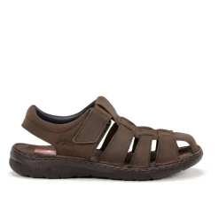 Fluchos Hombre>KEOPS F1754 Sandalia Marrón