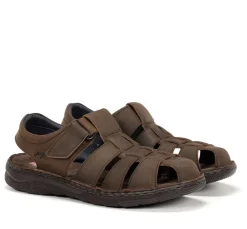 Fluchos Hombre>KEOPS F1754 Sandalia Marrón