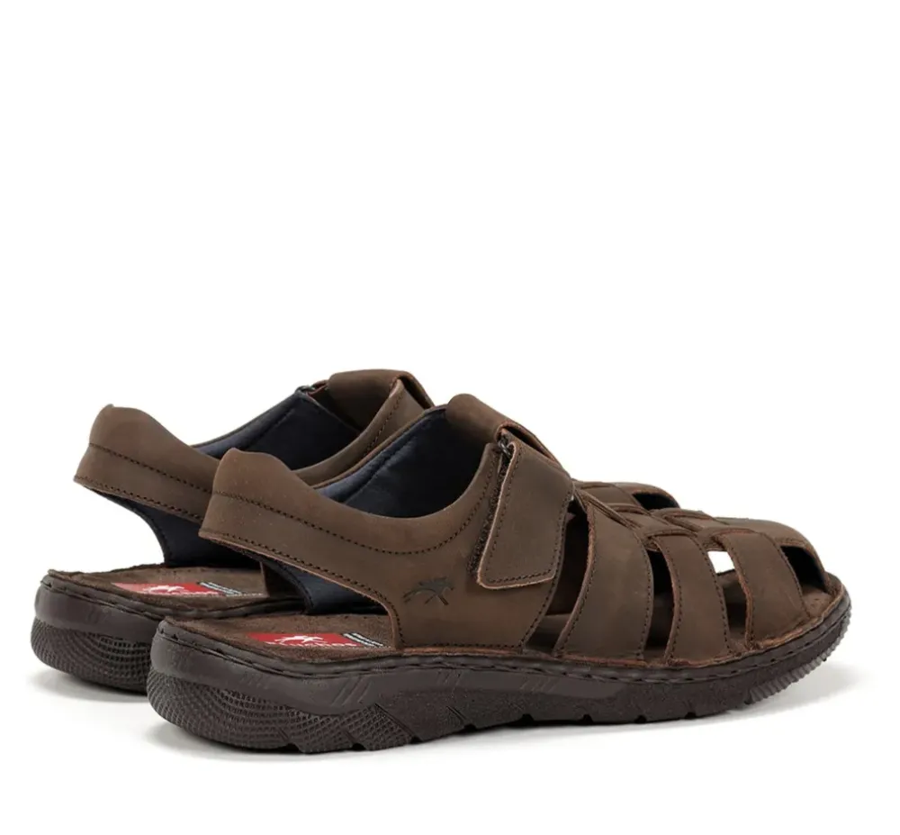 Fluchos Hombre>KEOPS F1754 Sandalia Marrón