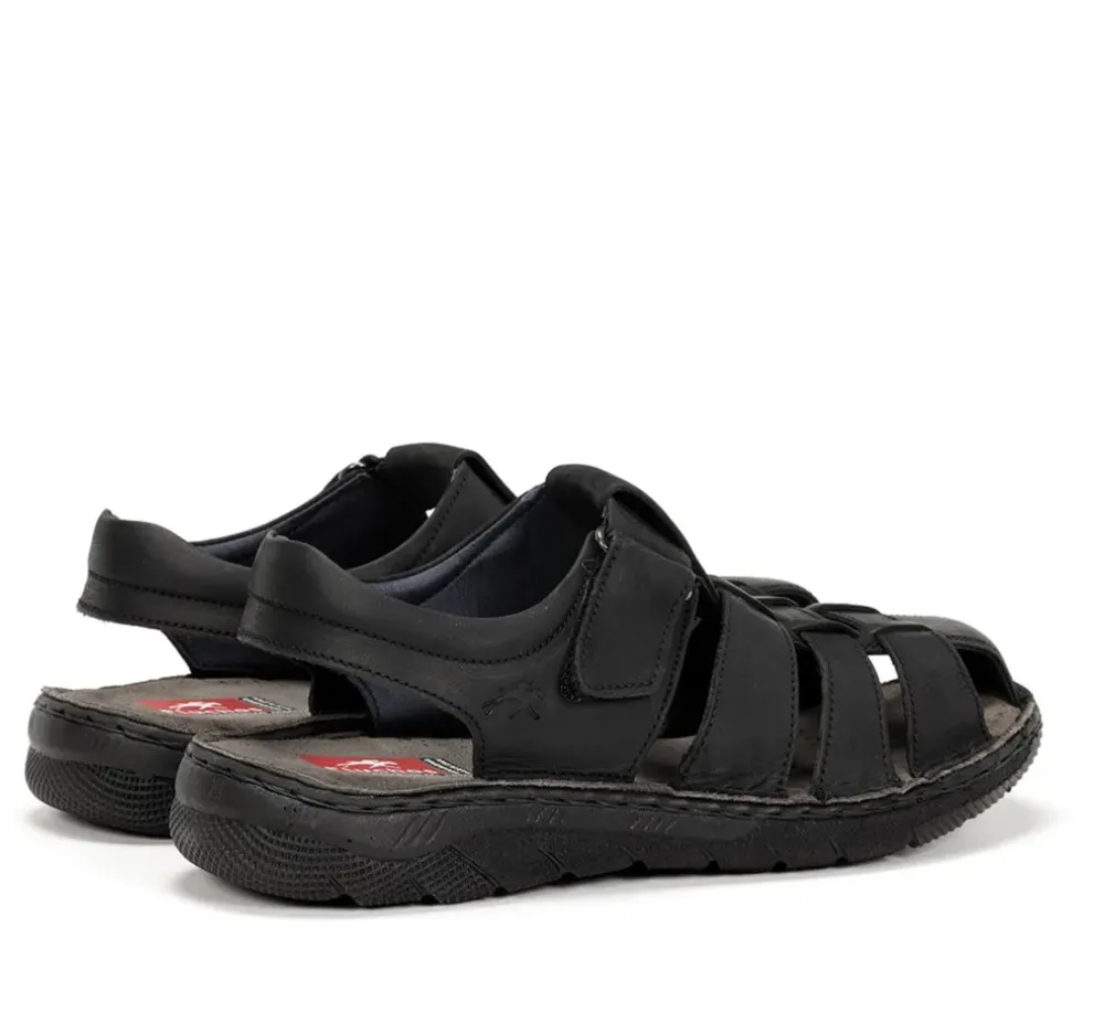 Fluchos Hombre>KEOPS F1754 Sandalia Negra
