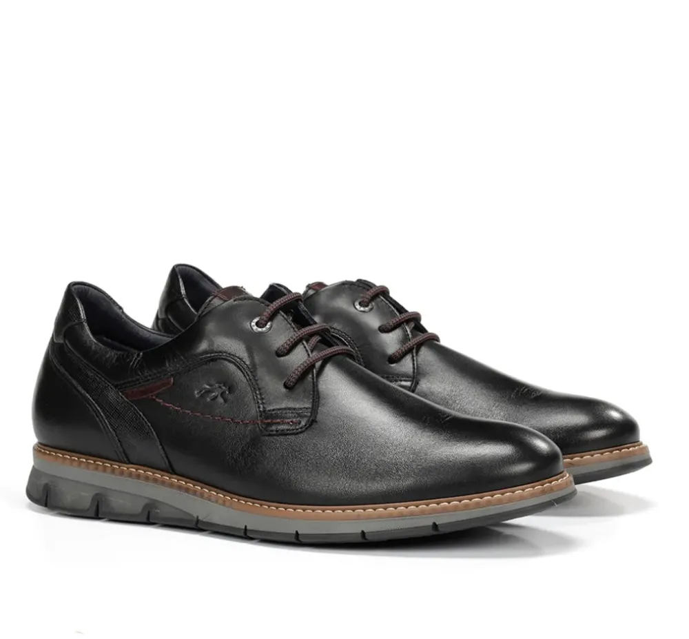 Fluchos Calzado Casual|Zapatos>KIRO F0974 Zapato Negro