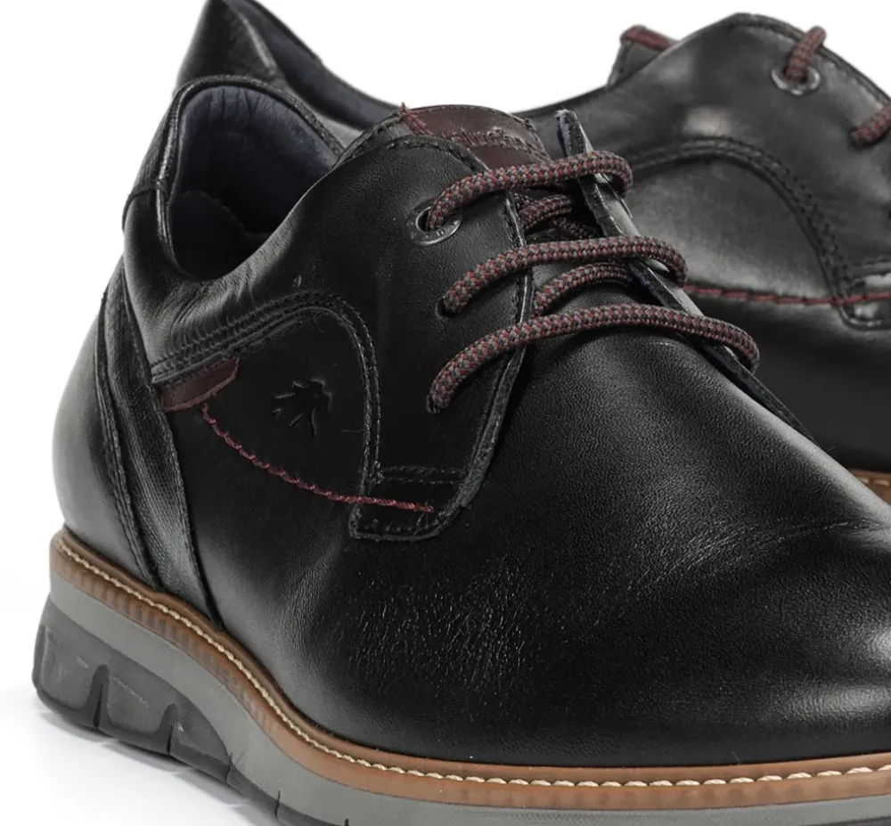 Fluchos Calzado Casual|Zapatos>KIRO F0974 Zapato Negro